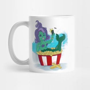 Mermaid Fish & Chips Mug